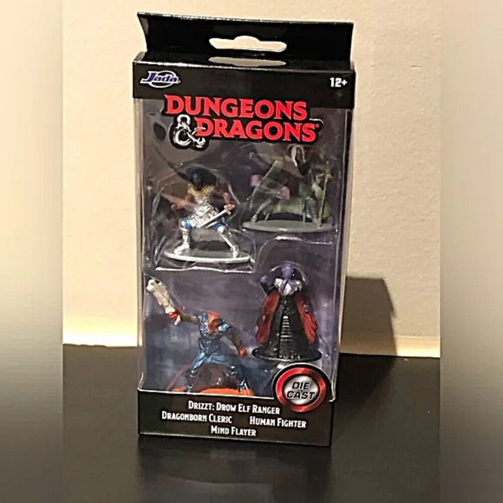 Dungeons & Dragons Die Cast Metal Figures -  NEW IN BOX